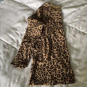 Cheetah Print Croft&Barrow Top